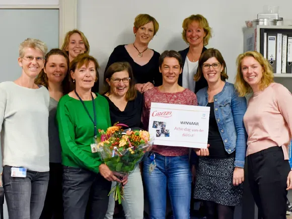 En de winnaar is: Team diëtetiek van het Rijnstate ziekenhuis te Arnhem!